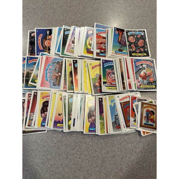 Vintage Garbage Pail Kids Trading Card Lot (over 200 cards) - Picture 1 of 12